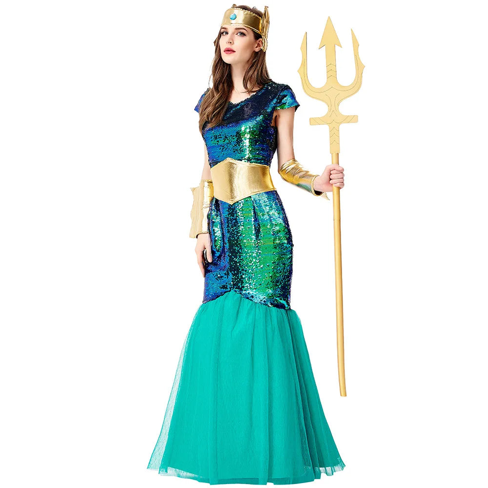 Mermaid Queen / Sea Siren Costume