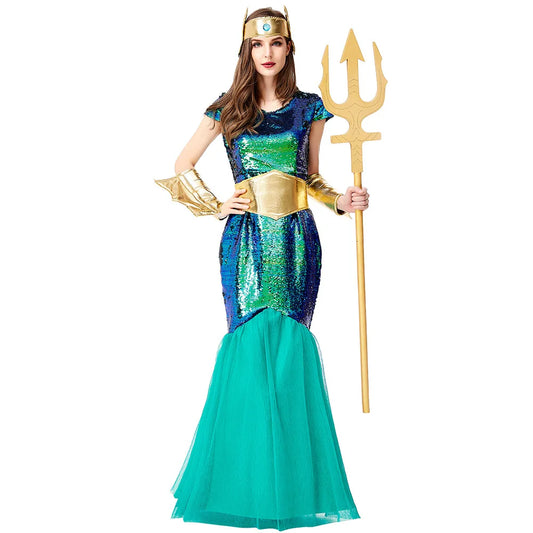 Mermaid Queen / Sea Siren Costume