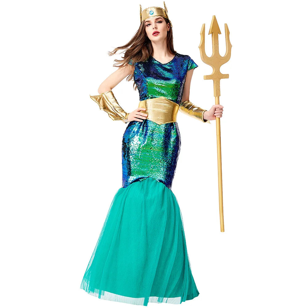 Mermaid Queen / Sea Siren Costume
