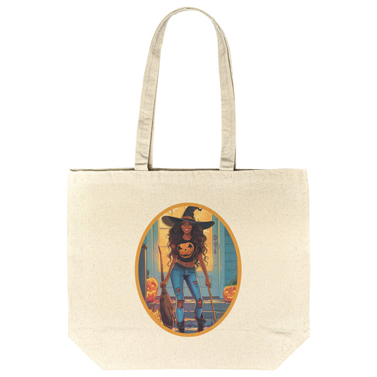Bella Broomstick Cotton Tote (18 x 15)