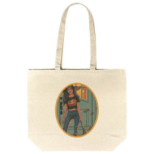 Pixie Pocus Cotton Tote (18 x 15)