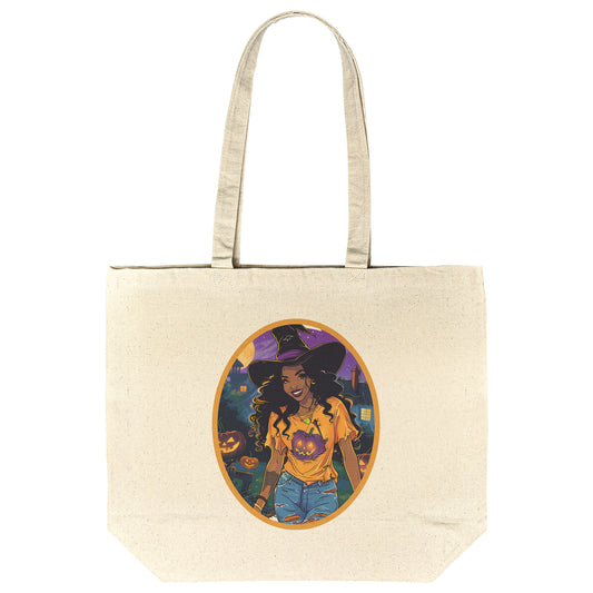 Cinder Spell Cotton Tote (18 x 15)