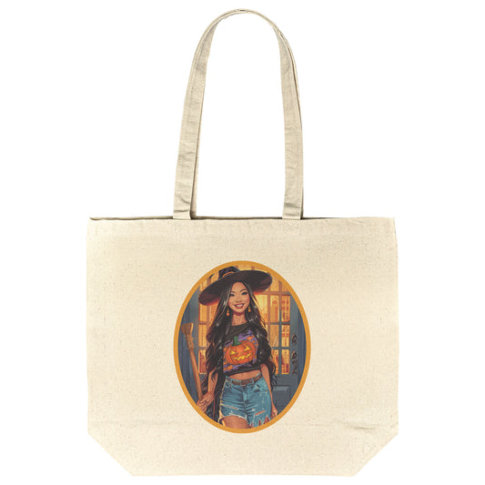 Sunny Spark Cotton Tote (18 x 15)