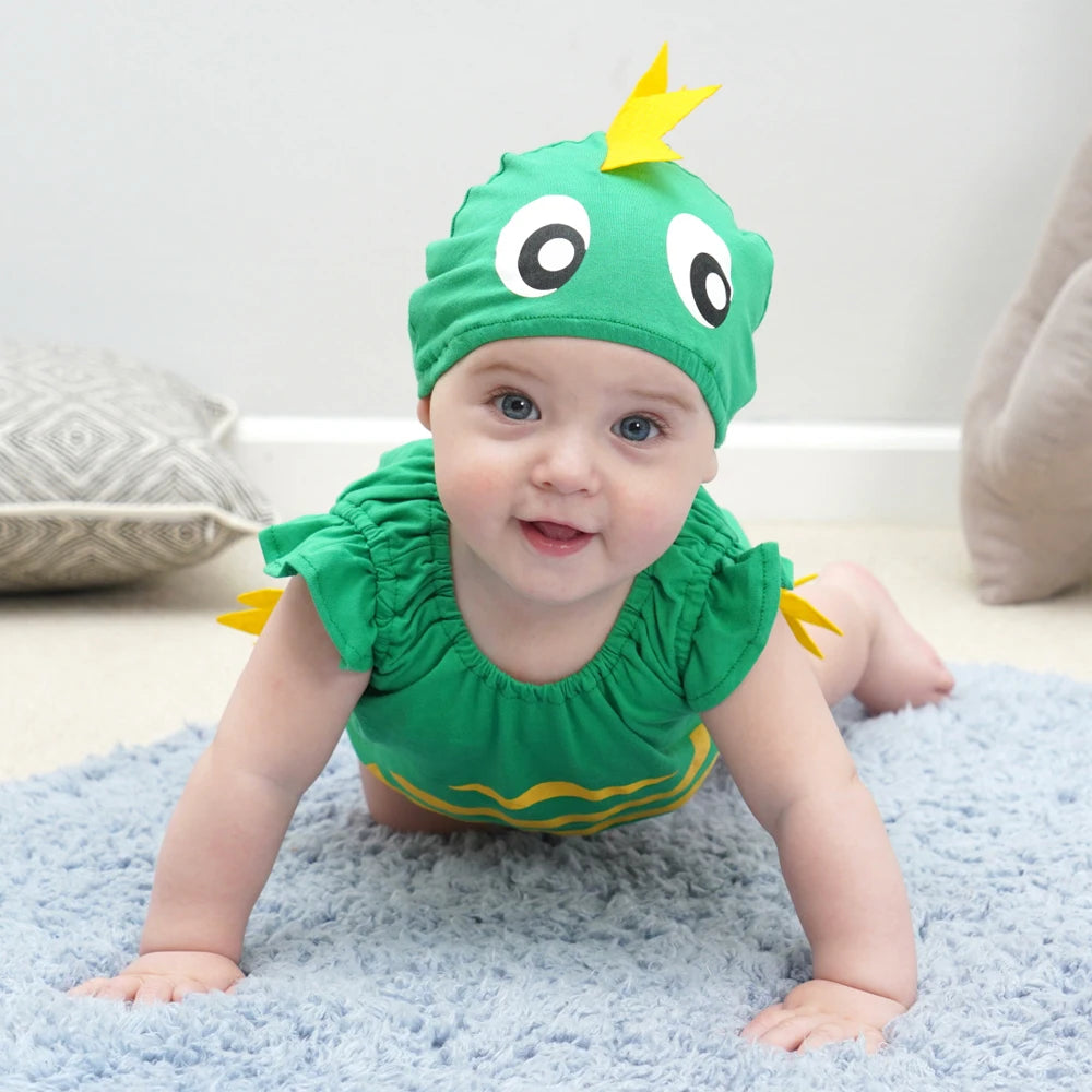Baby Dinosaur, Chef, Duck and Cowboy Costumes