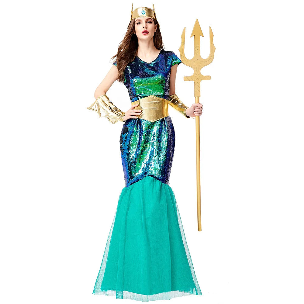 Mermaid Queen / Sea Siren Costume