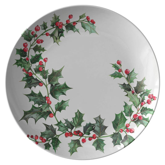 Holly Plate