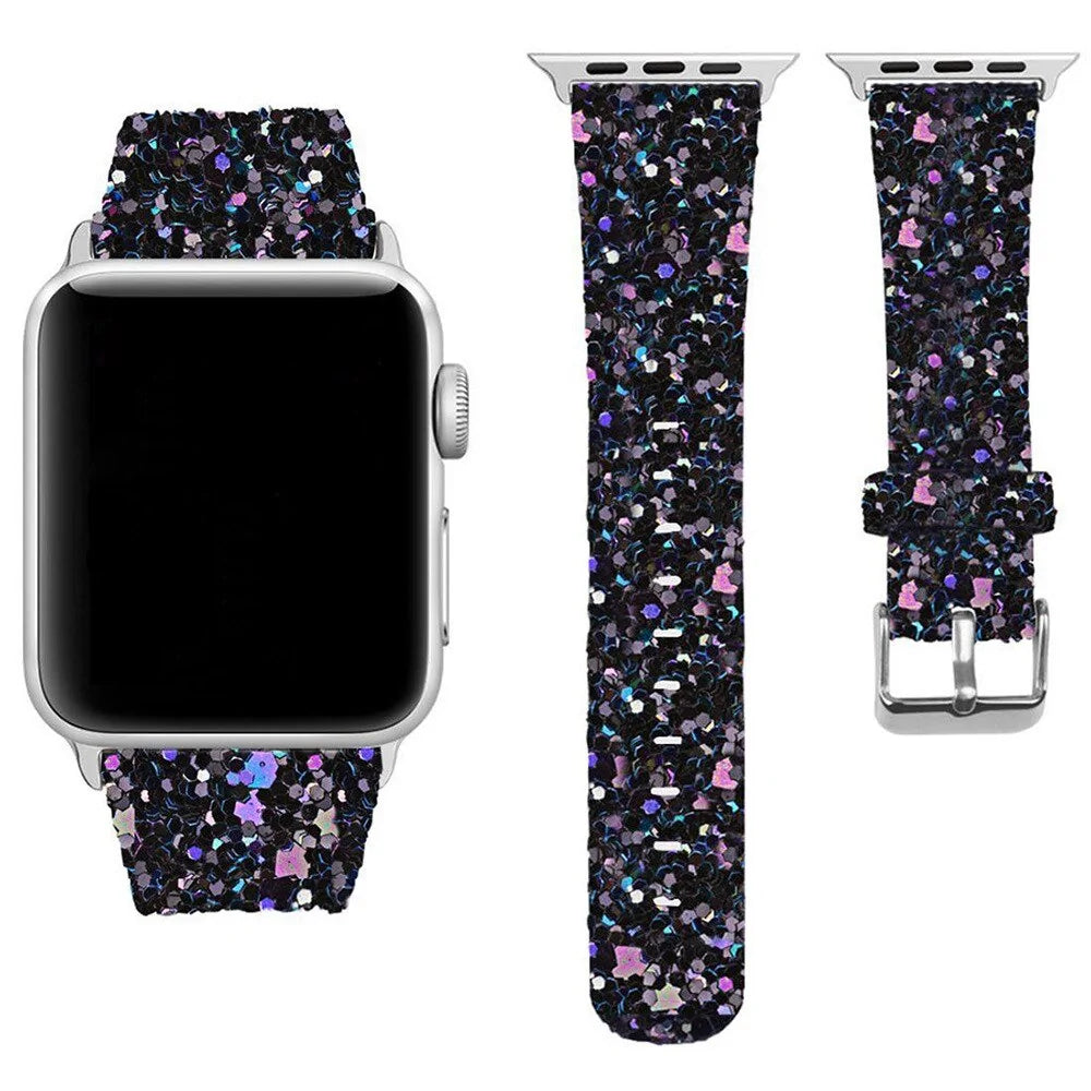 Bling Leather Band for Fitbit Ionic Watch