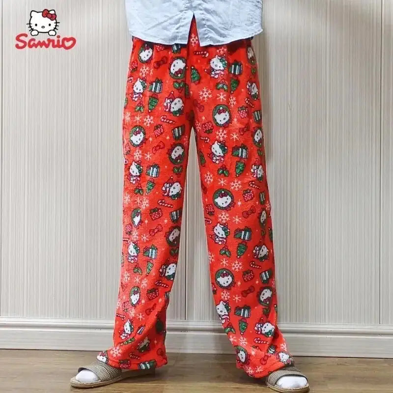 Hello-Kitty Christmas Pajama Pants