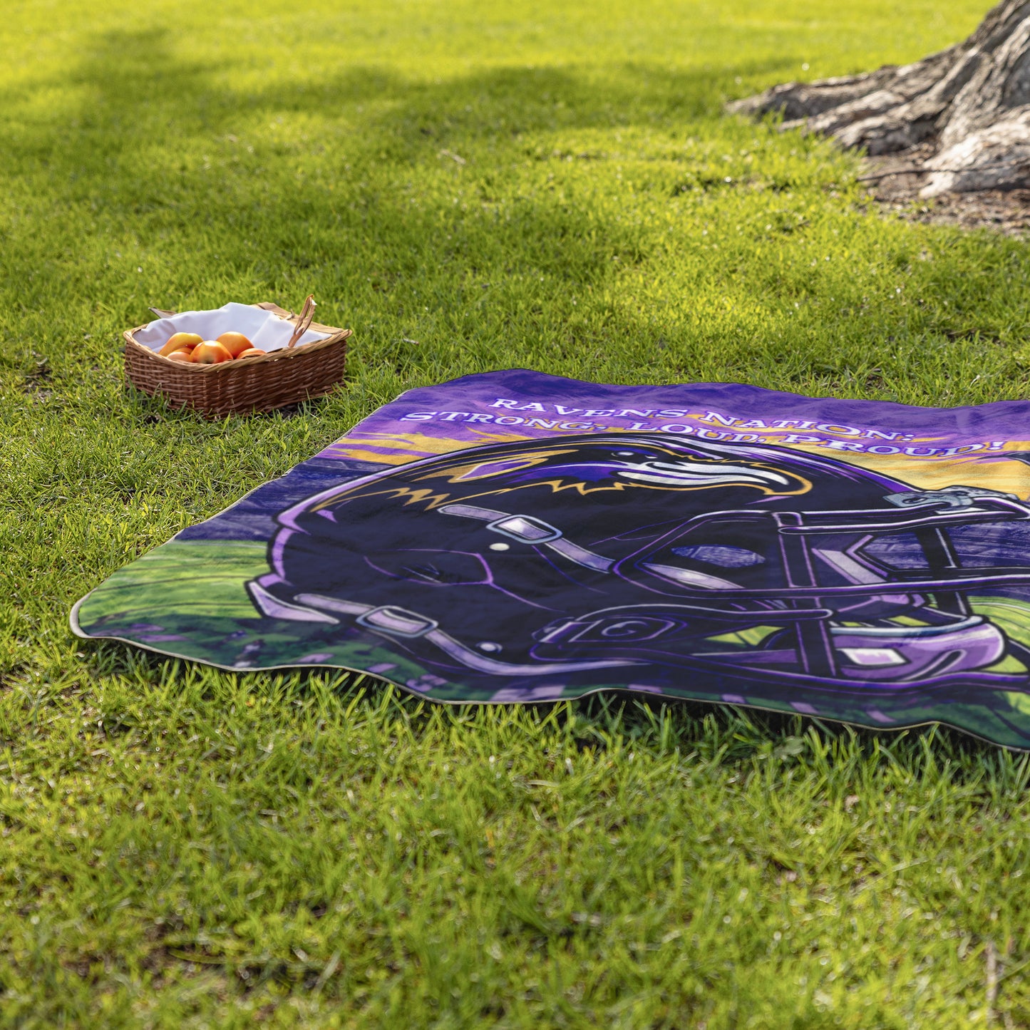 Raven Stadium Blanket