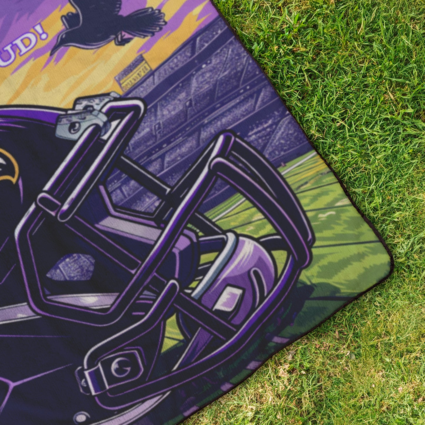 Raven Stadium Blanket
