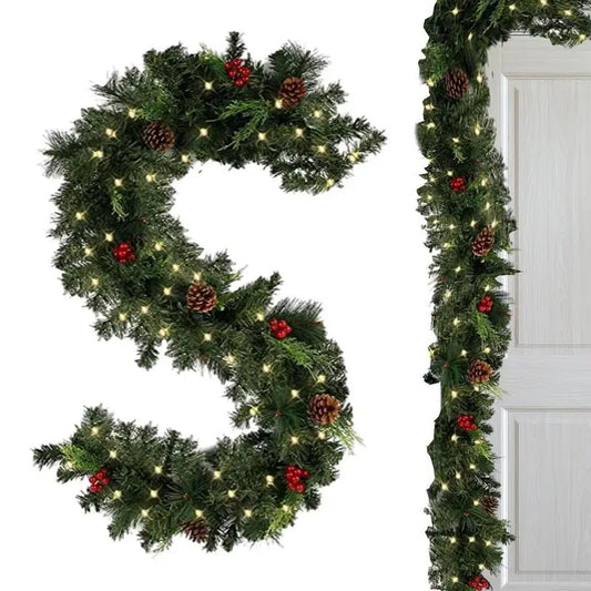 Christmas Garland Outdoor/ Indoor Artificial Pine Garland