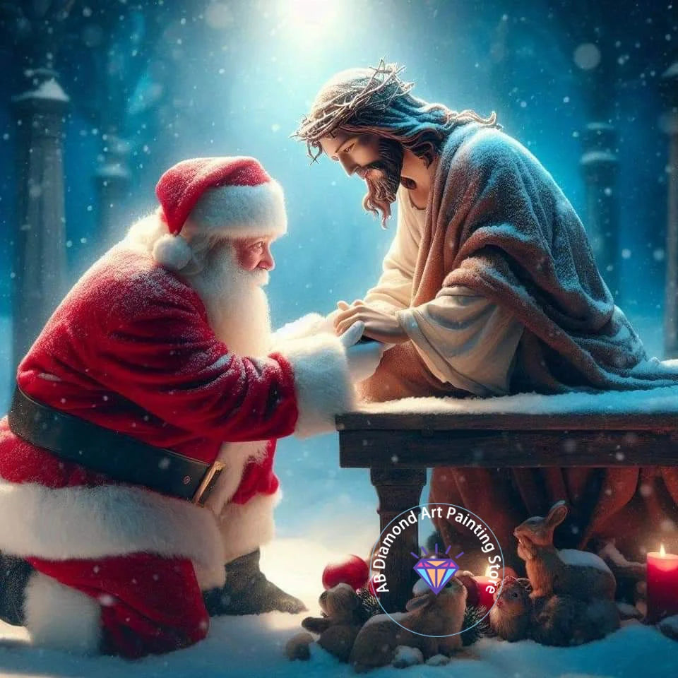 Holiday Diamond Painting Kit 5D DIY Cartoon