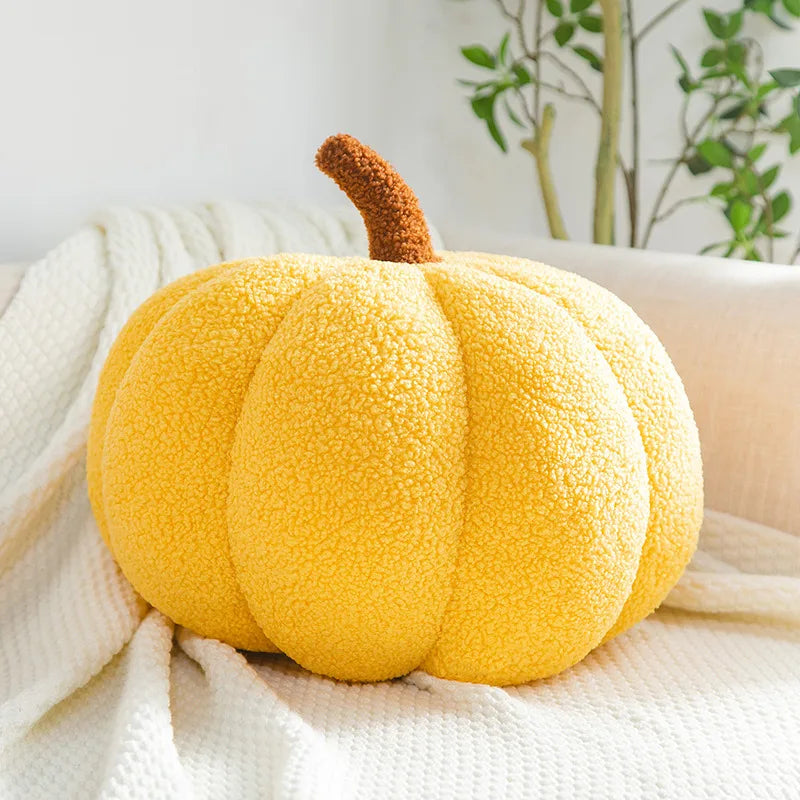 Soft Pumpkin Plush Pillows