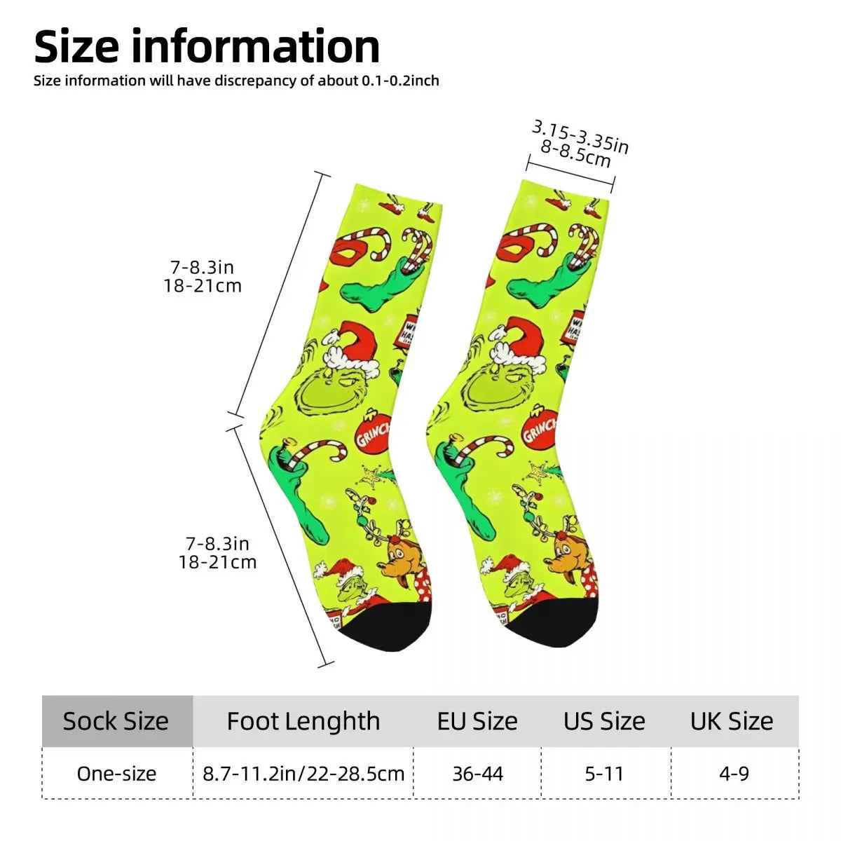 Grinchs Socks