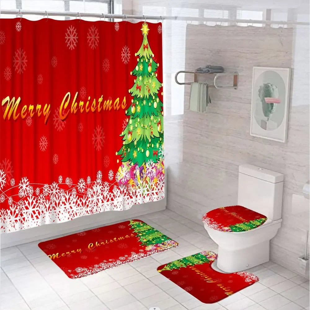 Christmas Bathroom Set