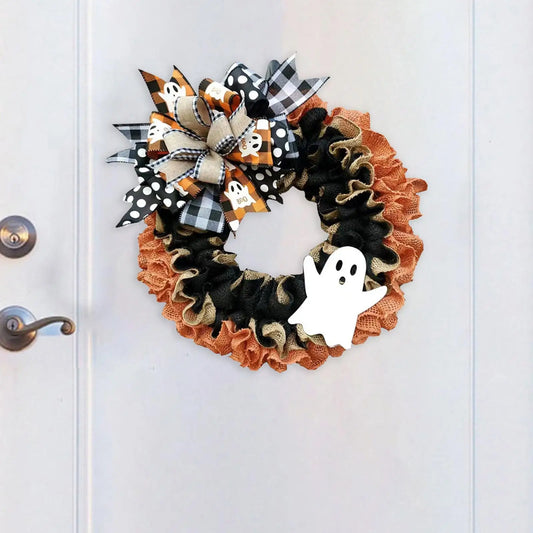 Halloween Ghost Wreath