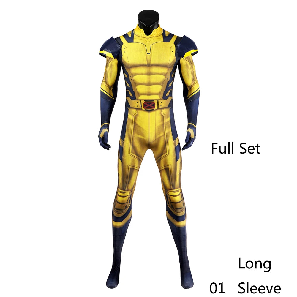 Wolverine Jumpsuit Costume (James Howlett Logan)