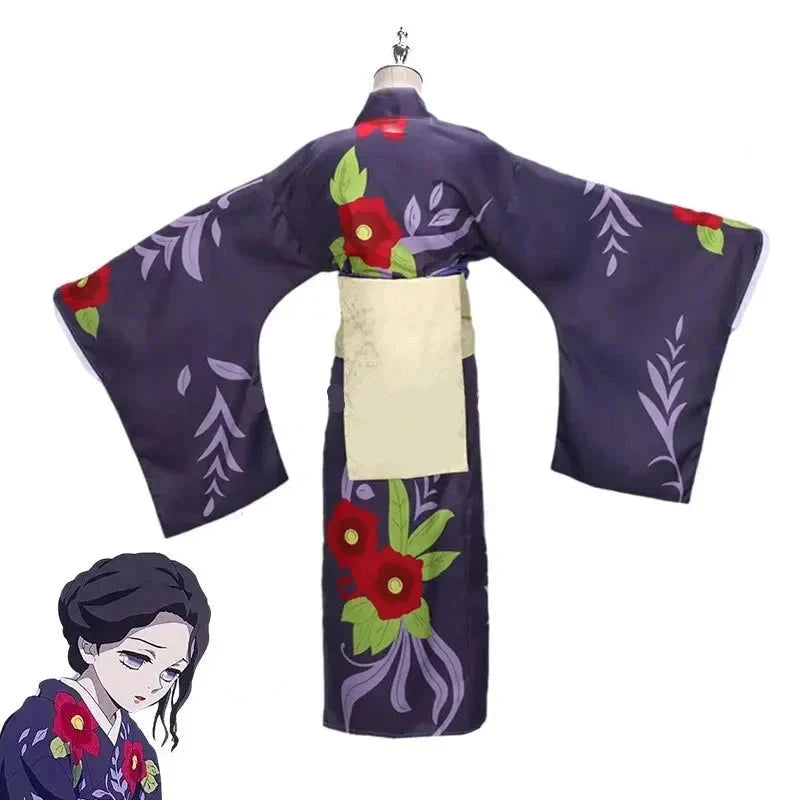 Tamayo Anime Kimono Costume and Wig