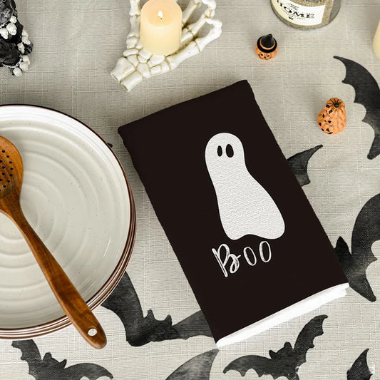 Trick or Treat Halloween Kitchen Dish Towels