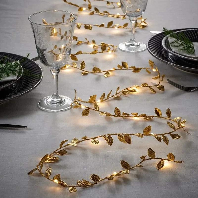 Leaf String Lights Decorations