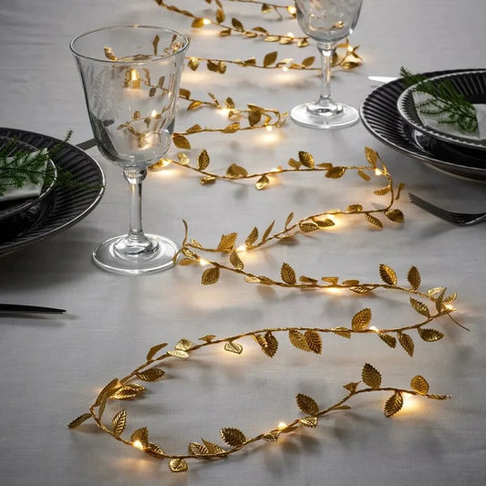 Leaf String Lights Decorations