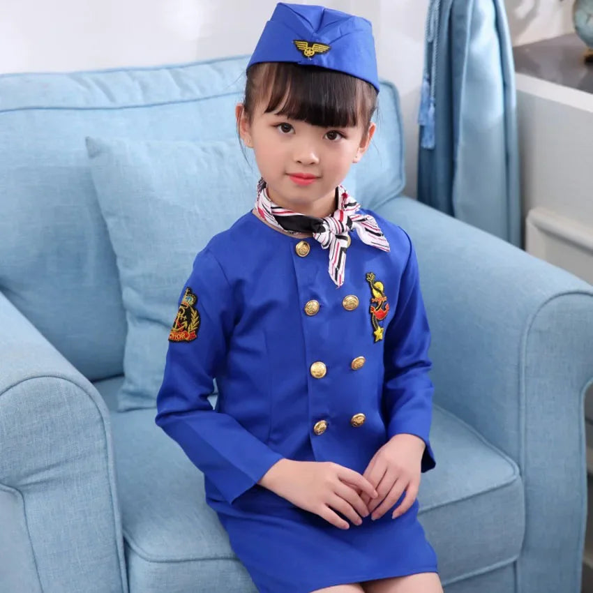 Pilot / Stewardess Costumes (Unisex)