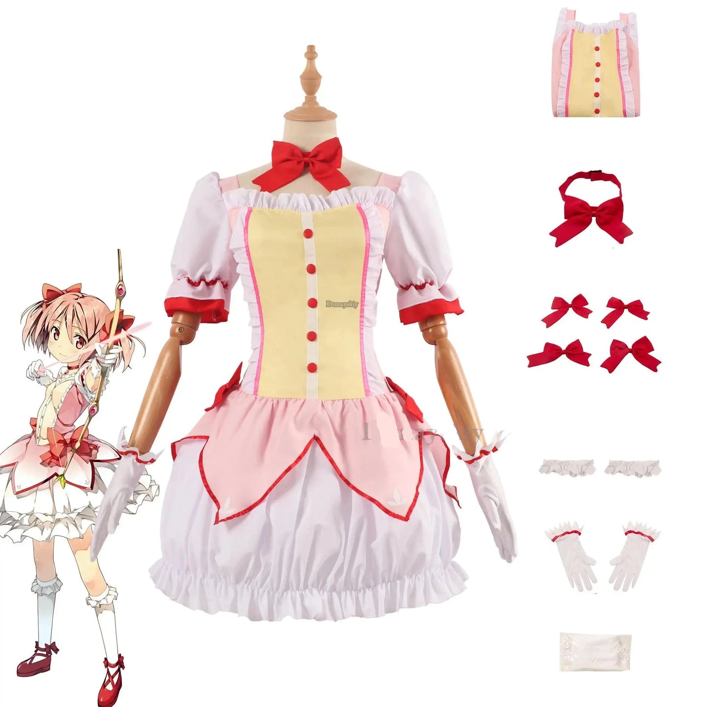 Madoka Kaname Magica Costume