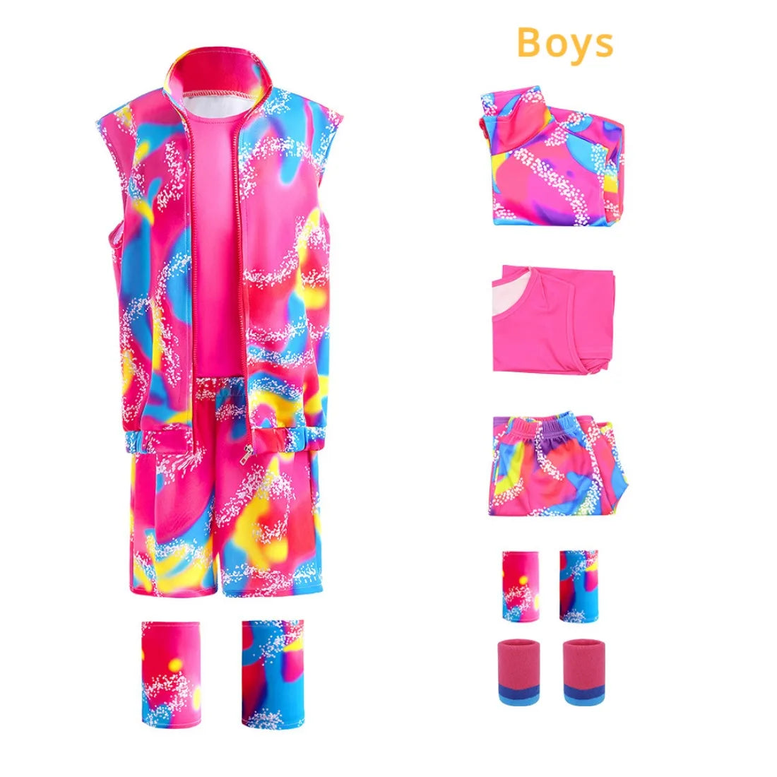 Rollerskateing Barbie and Ken Costumes (Adult & Kid Sizes)