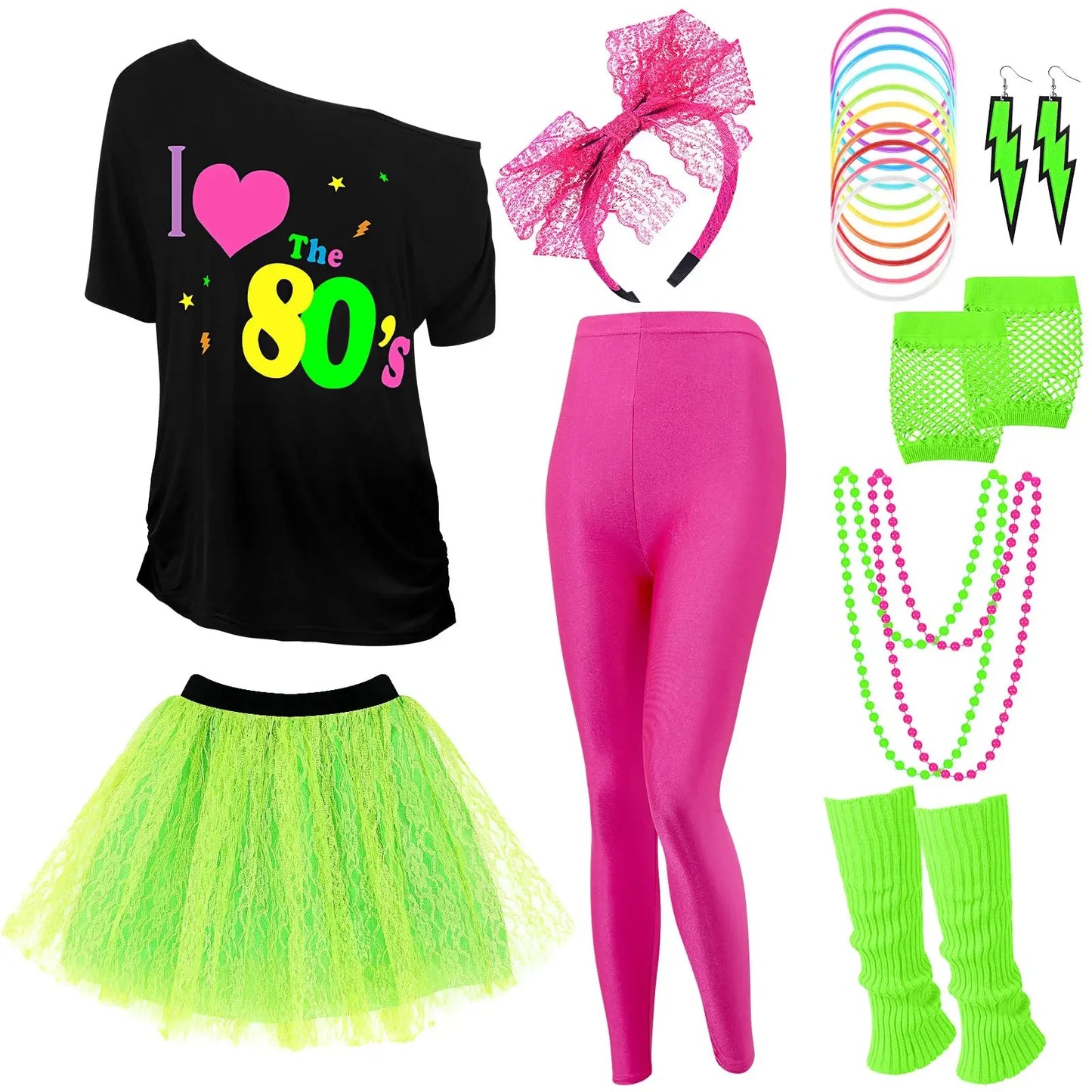 New Women 80s Costume