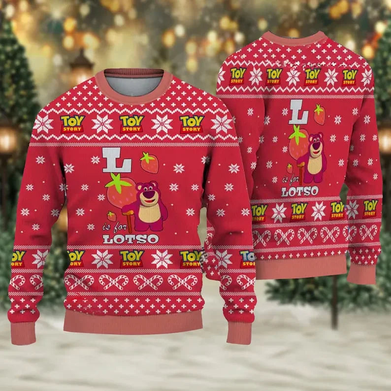 Toy Story Ugly Christmas Sweater for Kid and Adults