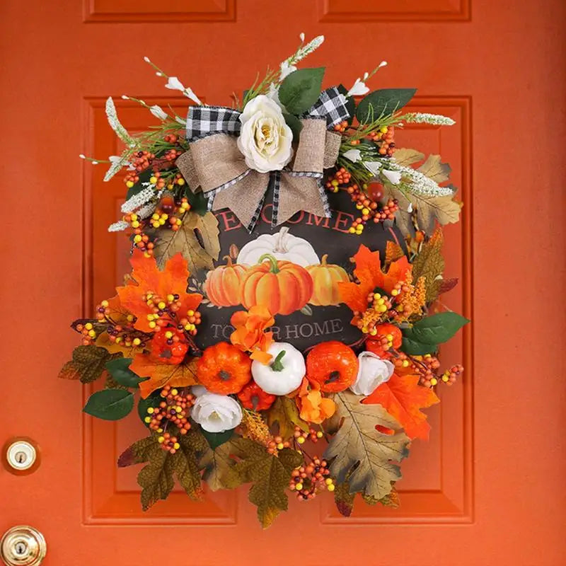Pumpkin Wreath