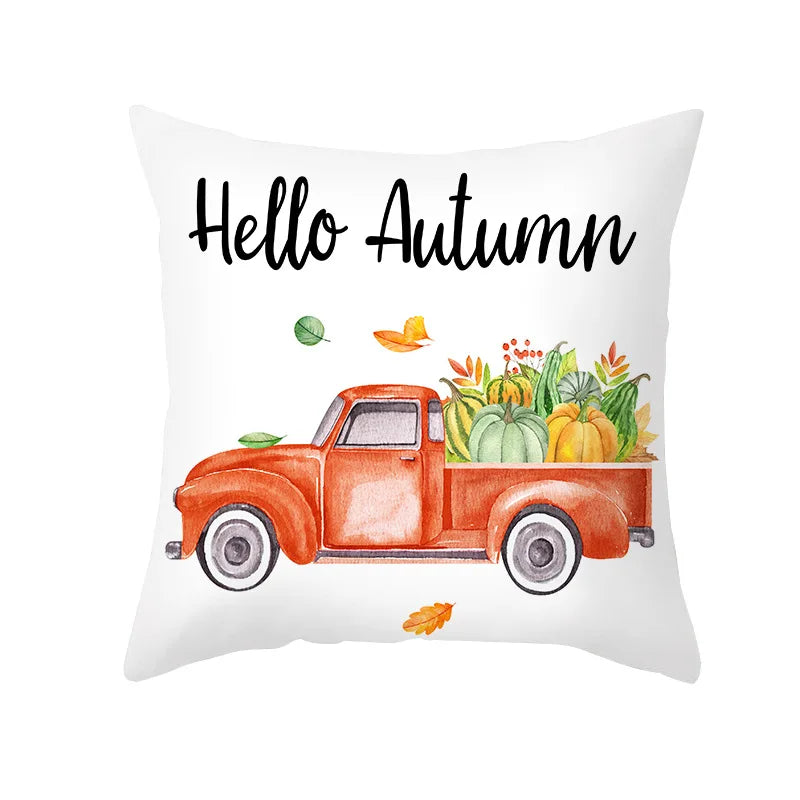 Fall Pumpkin Pillowcases