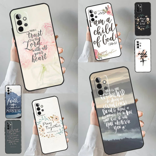 Bible Verse Quotes Phone Cases (Samsung Galaxy)