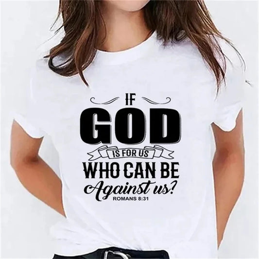 "If God Is For Us " Faith T-Shirt