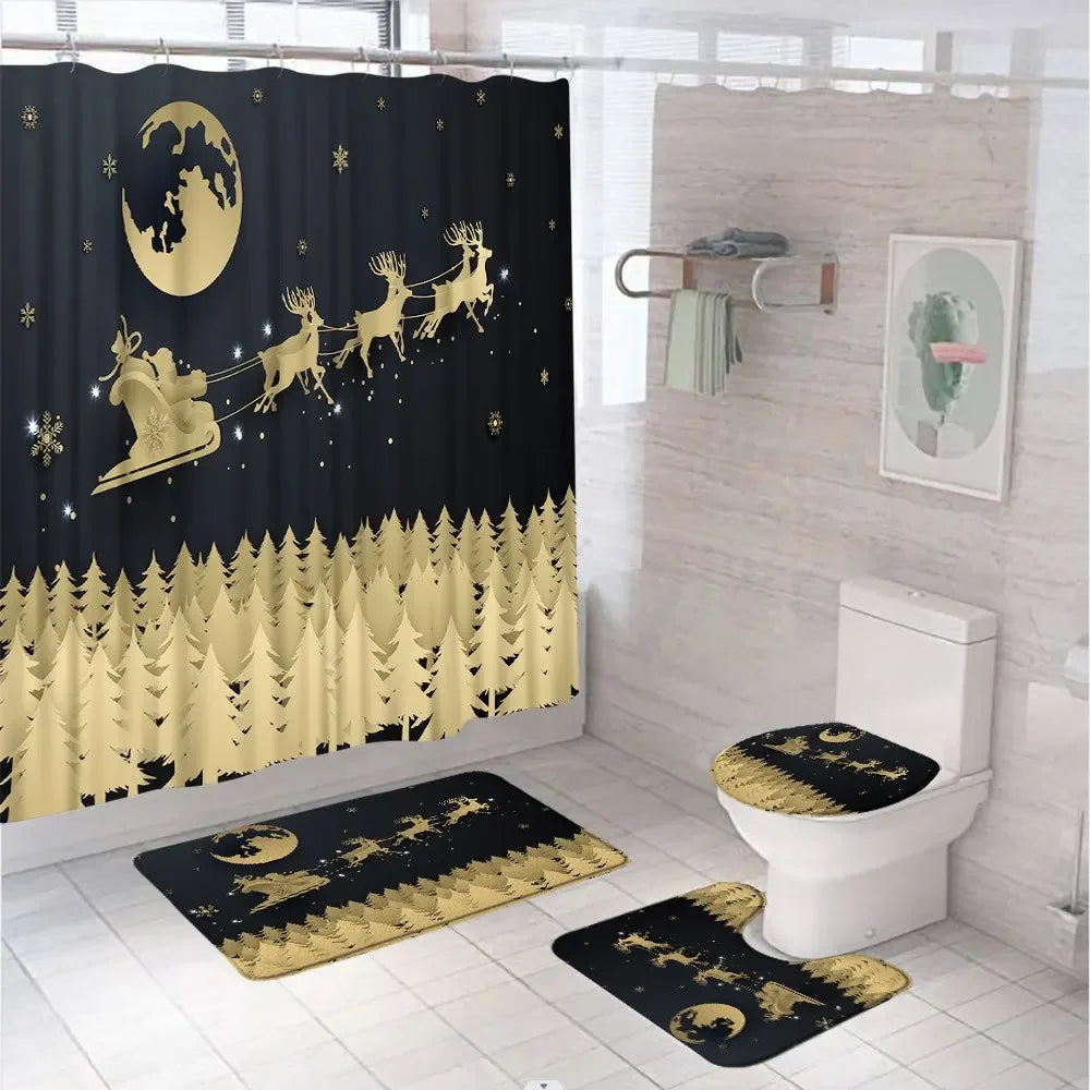 Christmas Bathroom Set