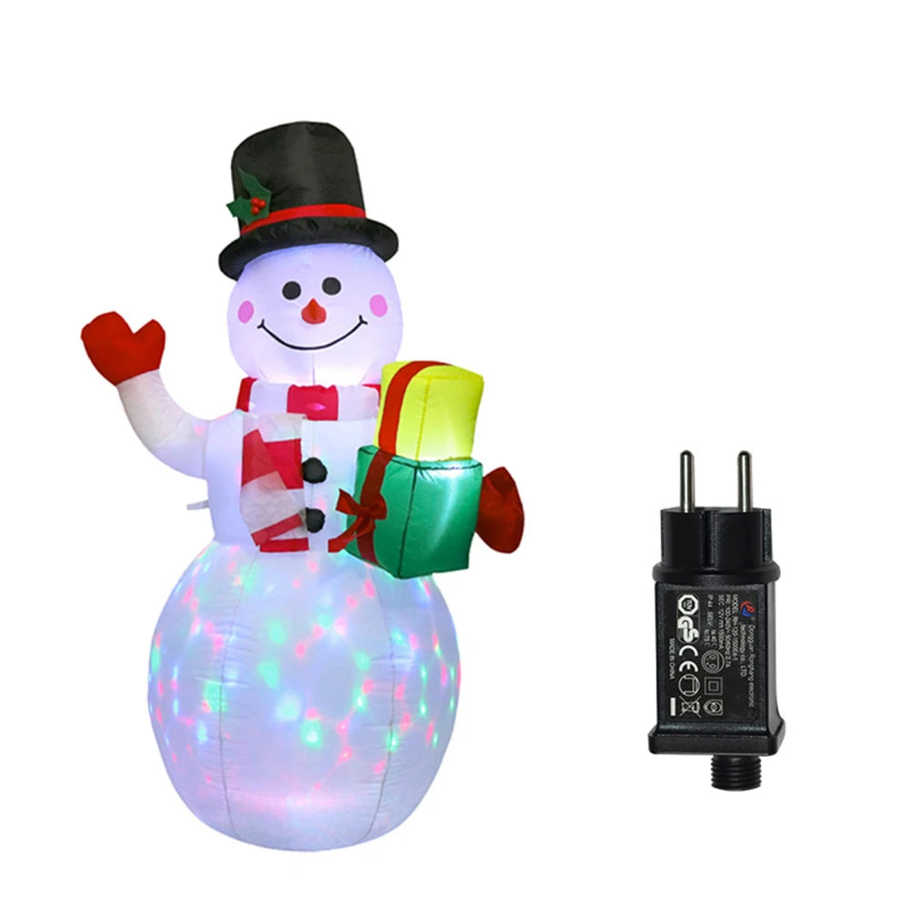 Inflatable Snowman (with LED lights)