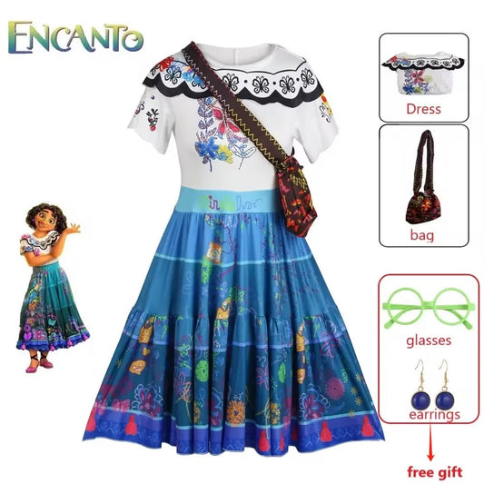 Mirabel Encanto Costume (with Bag)