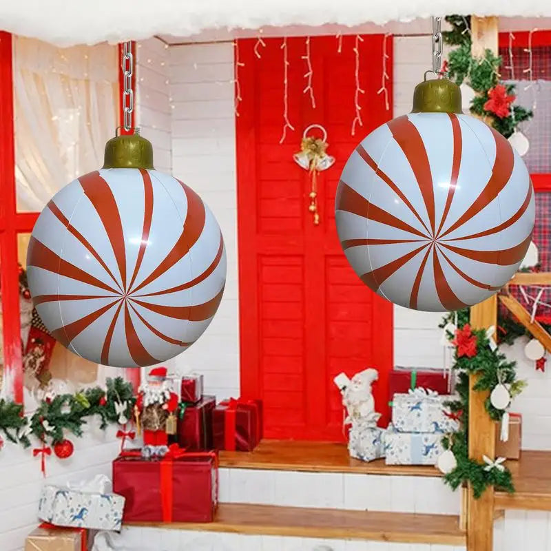 Candy Stripe Inflatable Ornament (23.6inch)