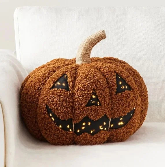 Fun and Spooky Plush Halloween Pillows