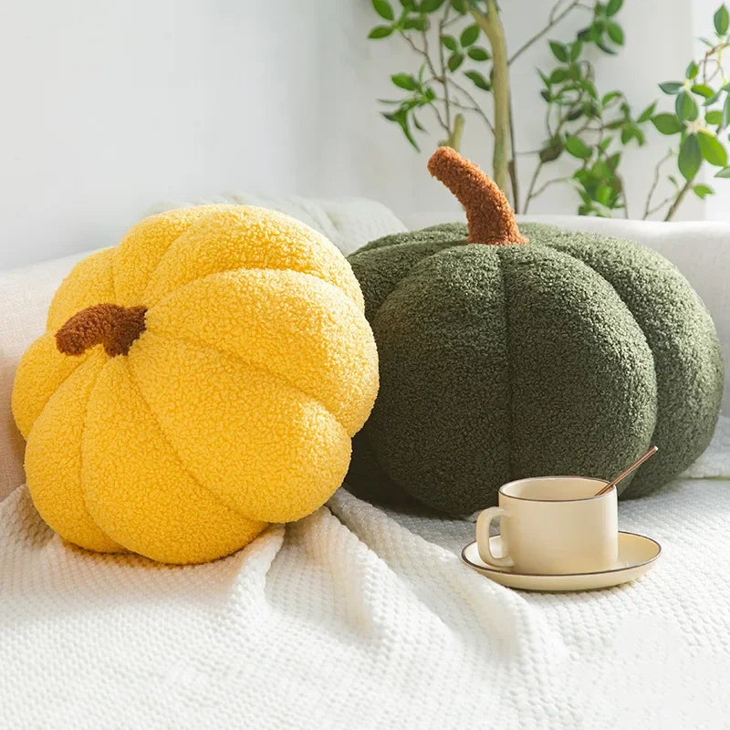 Soft Pumpkin Plush Pillows