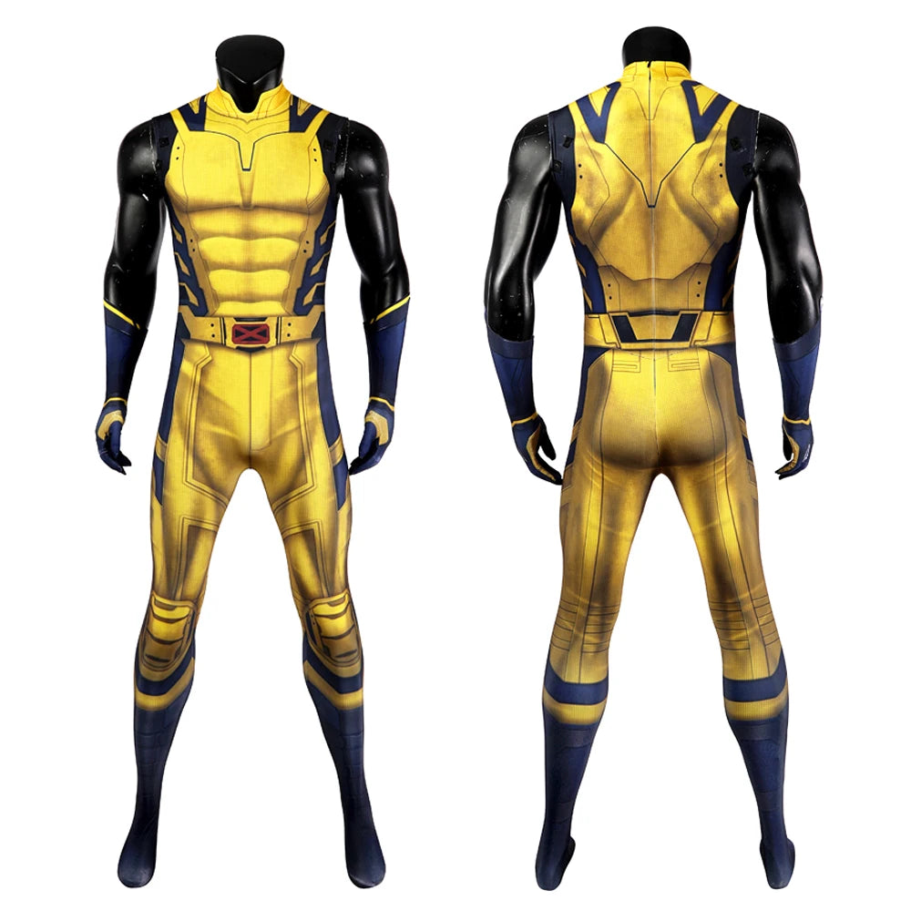 Wolverine Jumpsuit Costume (James Howlett Logan)