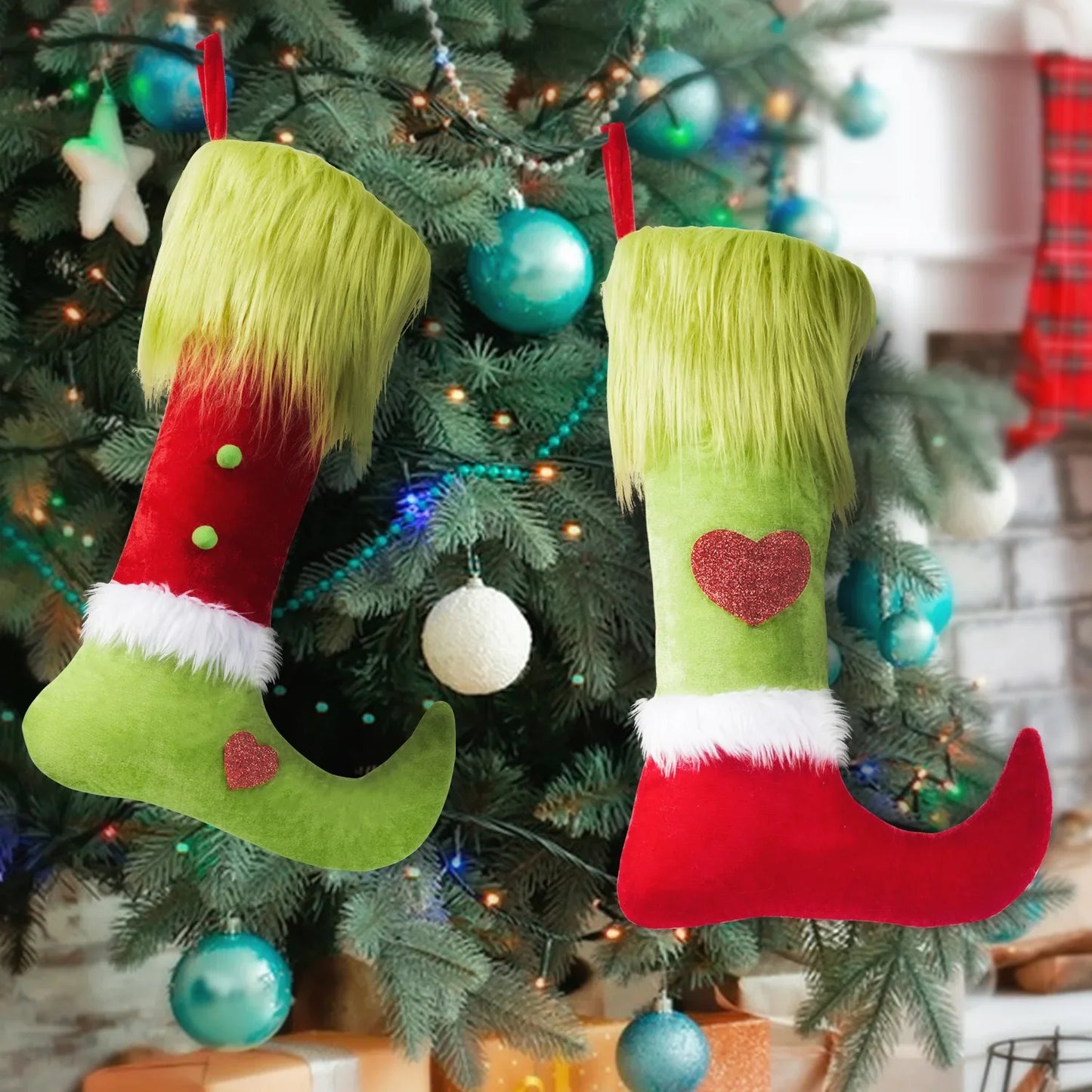 Grinch Christmas Stocking