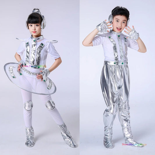 Alien Robot Spacemen Costume (Unisex)