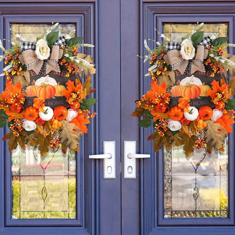 Pumpkin Wreath