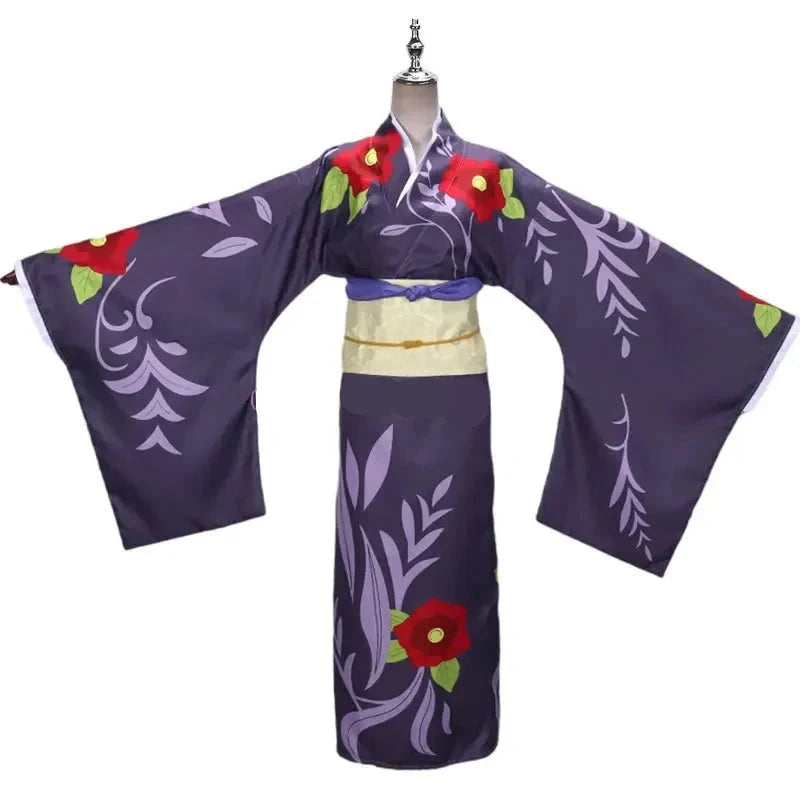 Tamayo Anime Kimono Costume and Wig