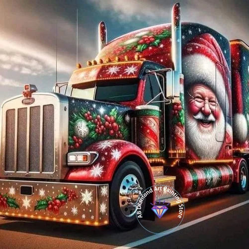 Holiday Diamond Painting Kit 5D DIY Cartoon