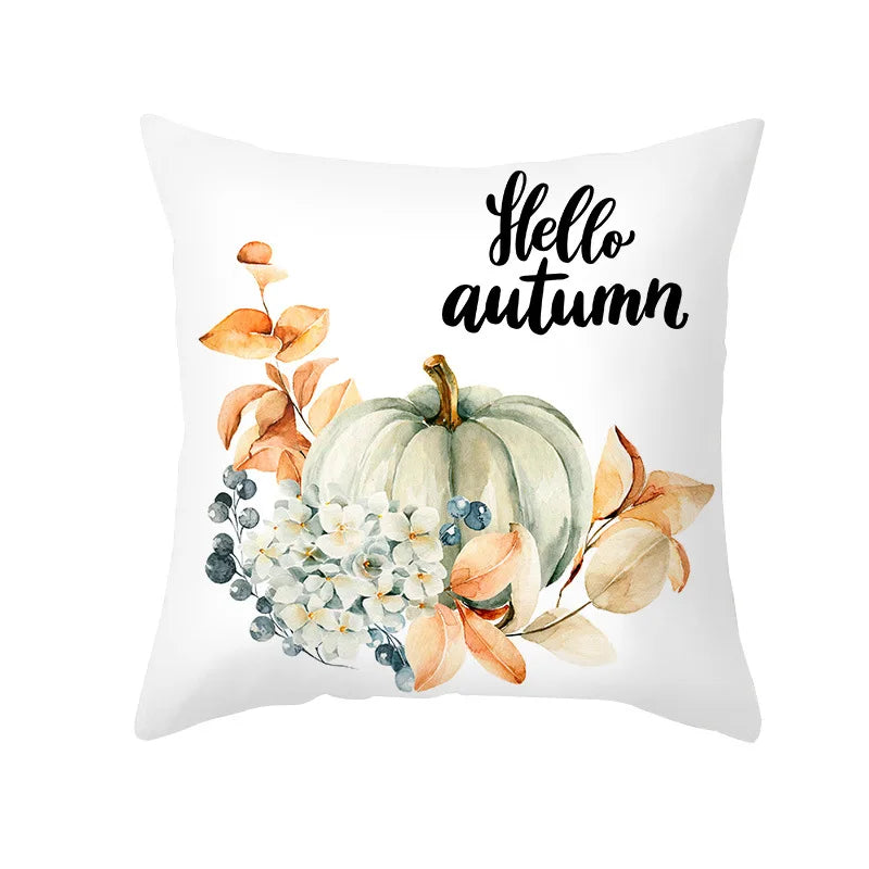 Fall Pumpkin Pillowcases