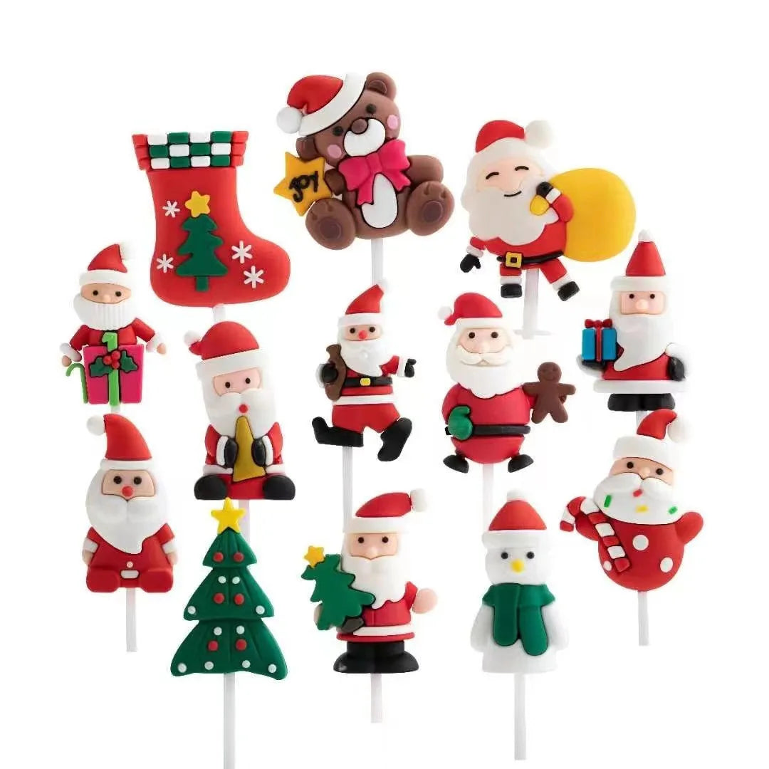 Holiday Cake / Cupcake Toppers