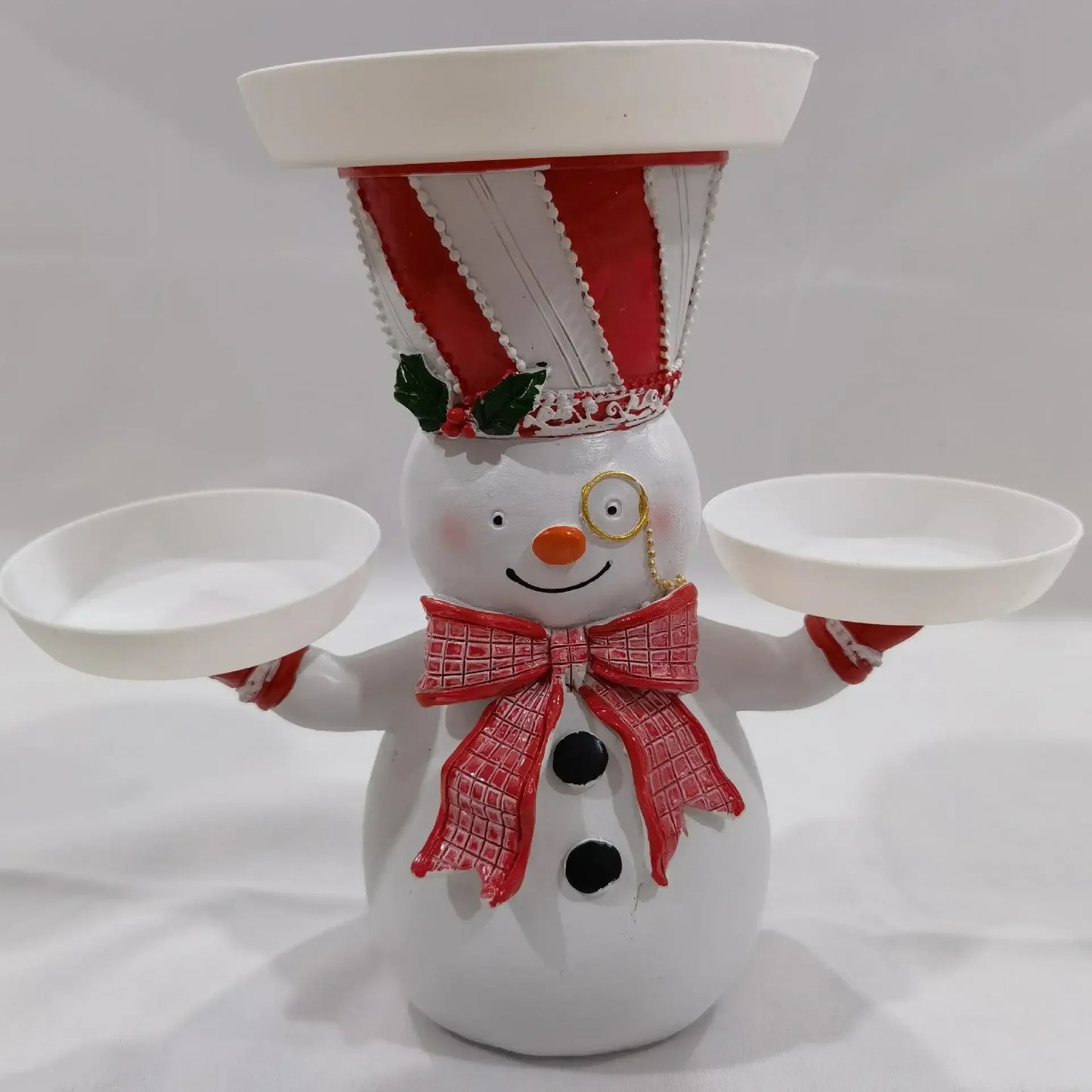 Santa & Snowman Treat Trays