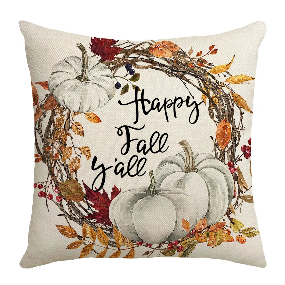 Thanksgiving Thankful Pillow Covers